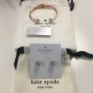 Kate Spade earring and bracelet set!